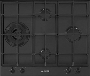 Газовая варочная панель Smeg PX364LMB