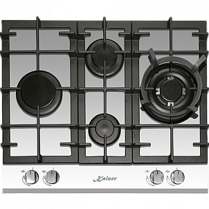 Газовая варочная панель Kaiser KCG 6394 W Turbo Romb