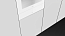 Фасадная часть из стекла Teka WHITE MARBLE