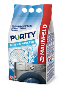 Стиральный порошок Maunfeld Purity Активный кислород Automat 9000г MWP9000SO