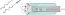 Миксер ручной Bosch MFQ40302 500Вт бирюзовый