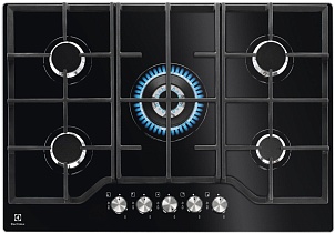 Газовая варочная поверхность Electrolux KGG75362K черный