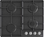Газовая варочная поверхность Gorenje G641EXB черный