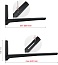 Кронштейн для СВЧ Holder MWS-2003 черный макс.40кг настенный фиксированный