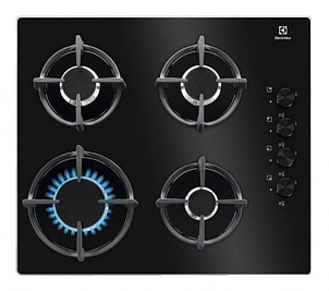 Газовая варочная поверхность Electrolux KGG6407K черный