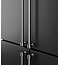 Комплект ручек для холодильника Kuppersberg NMFV 18591 Silver