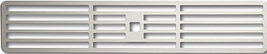 Решетка вентиляционная для варочных панелей Kuppersbusch ZUB 99089 Stainless Steel
