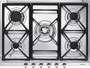 Газовая варочная панель Smeg SE70SGH-5