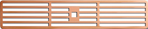 Решетка вентиляционная для варочных панелей Kuppersbusch ZUB 99094 Copper